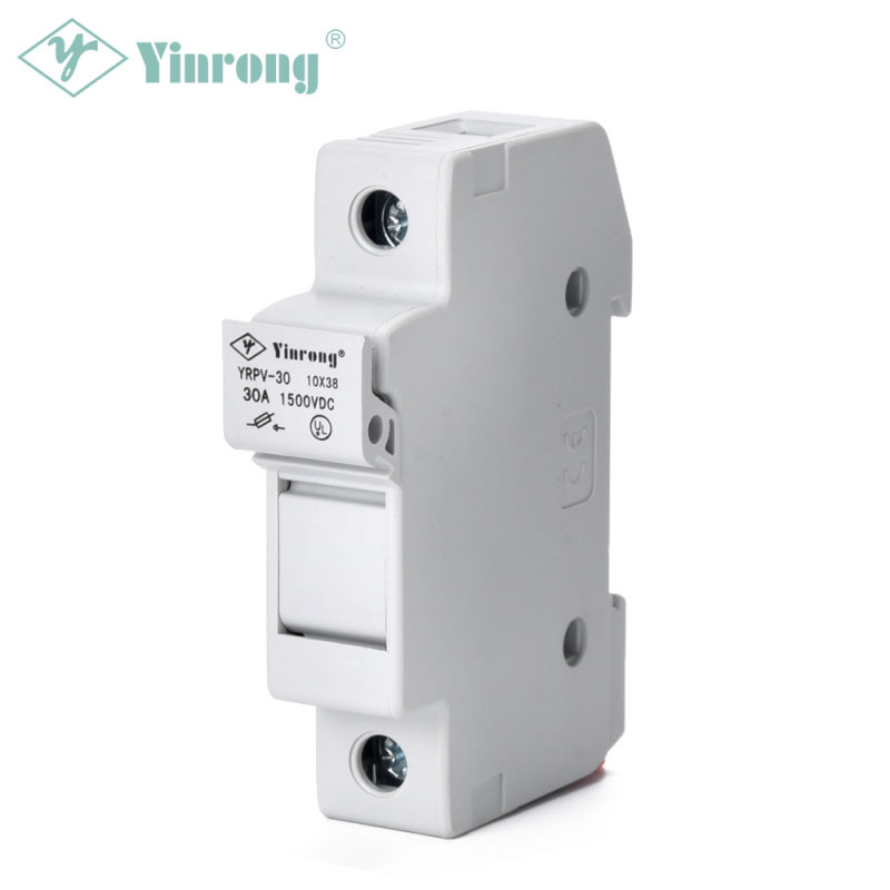 1500VDC 30A 10×38mm Günəş Enerjisi PV DIN Ray Sigorta Tutacağı