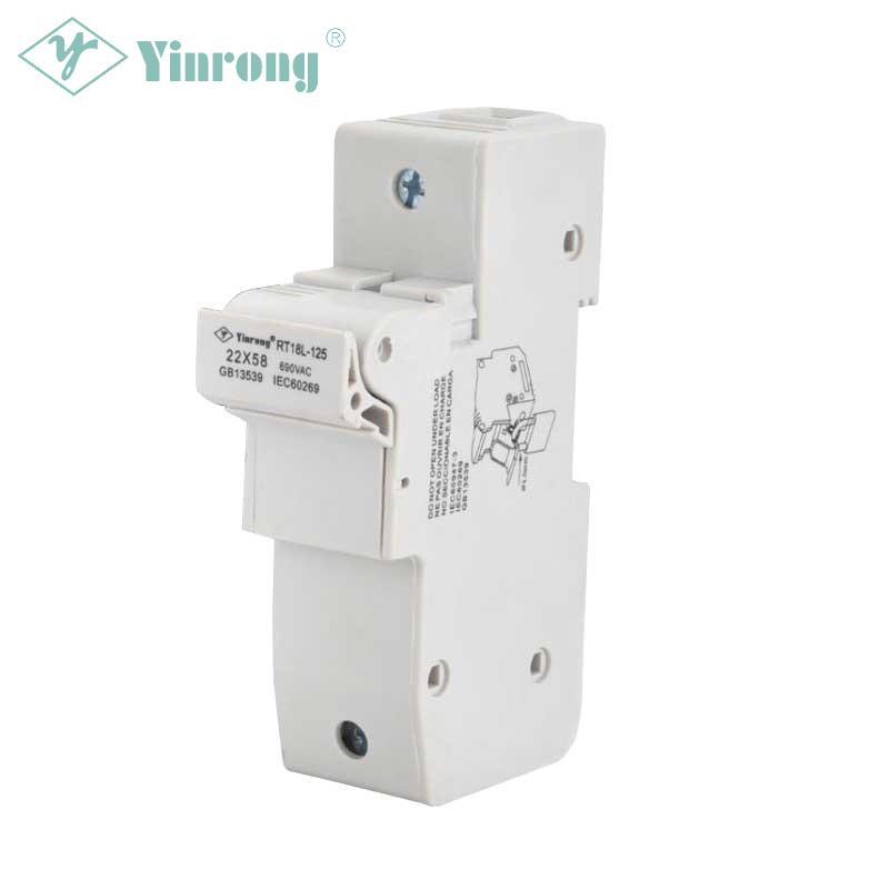 500VAC 125A 22×58mm DIN Ray Sigorta Tutacağı