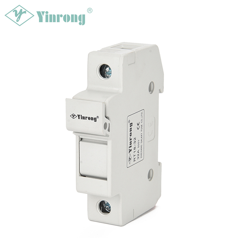 500VAC 32A 10×38mm DIN Rail Sigorta Tutacağı